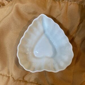Belleek Heart Candy Bowl 4 1/2”